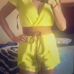 Bebe romper excellent condition small